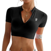 Crop Top Zipper